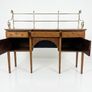 19th Century Mahogany Inverted Breakfront Sideboard with Brass Gallery Image 3