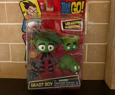 DC Comics Teen Titans Go 5" Action Figure Beast Boy with Beaver & Pig New
