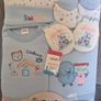 BNWT Juniors 8-Piece Baby Boy Gift Set (Blanket & Clothes) Image 6