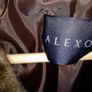 Alexon Brown/Wine Fur collar jacket Image 3