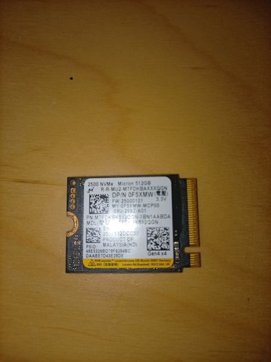 2500 nvme gen 4x4 micron 512gb PRICE DROP