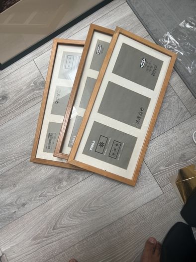 3 photo frames