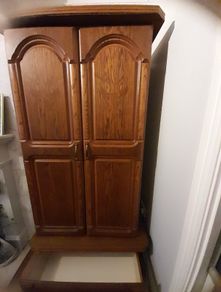Vintage Chesnut Closet
