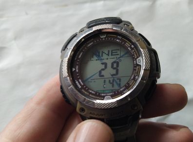 Casio Titanium Solar Pro Trek Watch