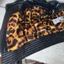 Negtiv - Insulated Bomber Jacket  Black 2d , Gold Leopard, 24k Gold Platted Zippers Image 8