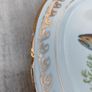 Vintage French Porcelain Fish Service Set c.1950s Image 3