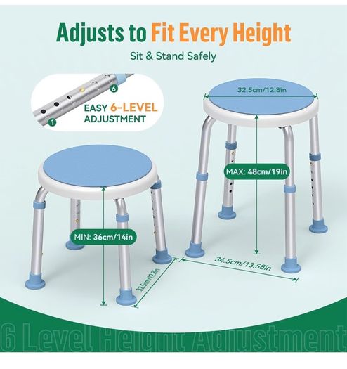 shower stool mobility aid