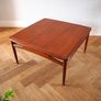 Mid Century G Plan Brasilia Teak Square Coffee Table 1960s Vintage Retro Image 3