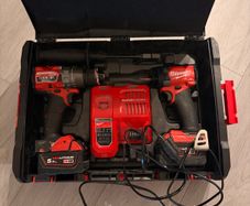 Milwaukee M18 Fuel combi and impact driver