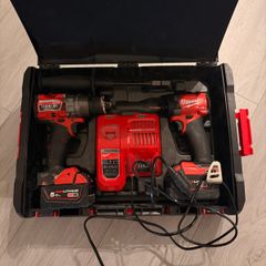 Milwaukee M18 Fuel combi and impact driver