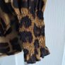 Animal print blouse, size 8 Image 2