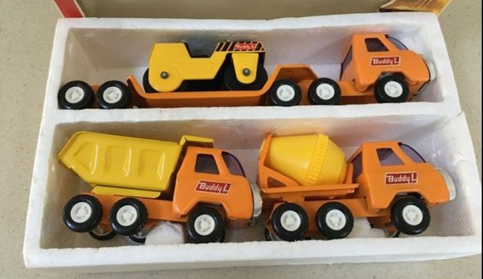 Rare Steel Road Builder Set by Buddy L