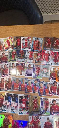liverpool premier league football cards and stickers Salah Gerard