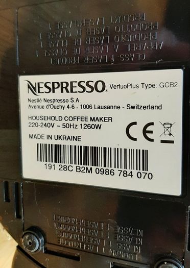 Nespresso VERTUO Plus Coffee Machine