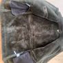 Aviator fur lined khaki coat Image 6