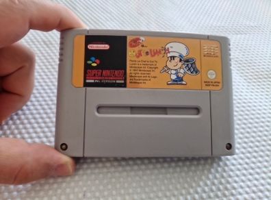 Pierre le chef is out for lunch Snes Nintendo Snes Arcade Retro Games Original