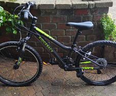 Kids Ridgeback MX24 Bicycle Black Great Condition