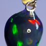 Ethiopian Black Opal Pendant 2.98 ct on 925 Silver bail Image 2