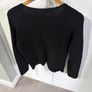 Naf Naf Black Cardi Top Image 2