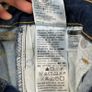 Levis 711 Womens Jeans W27 L28 Blue Indigo Denim Premium Big E Image 9