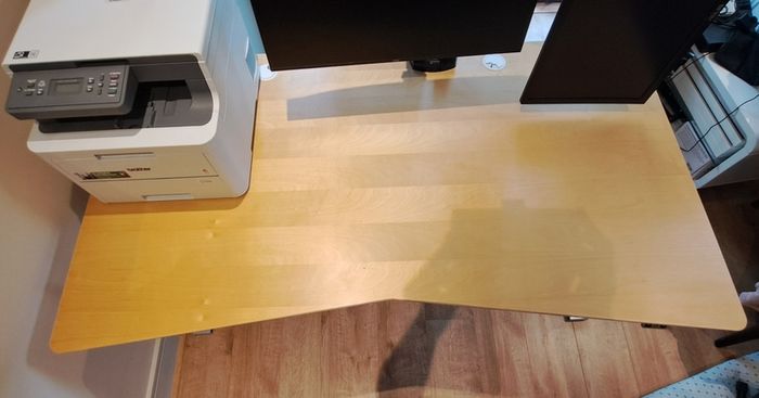 Ergonomic standing desk 160x90 cm