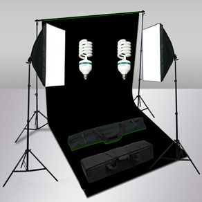 3m x 6m Black Screen SoftBox Light Kit