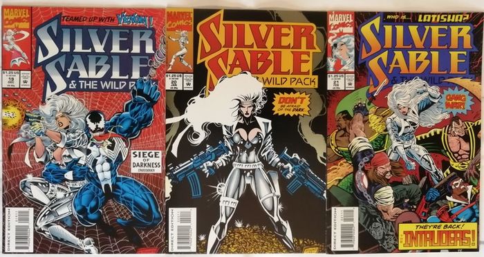 Silver Sable issues 1 to 21 (1992-1994)