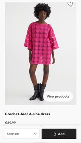 crochet dress