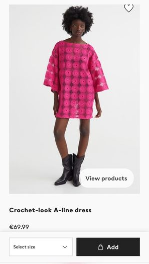 crochet dress