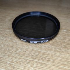 HOYA Circular Polarised Filter 67mm + Hama UV Filter 67mm