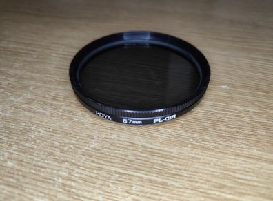 HOYA Circular Polarised Filter 67mm + Hama UV Filter 67mm