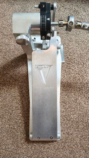 Trick Pro 1-V BigFoot Double Bass Drum Pedal + Extra Low Mass Shortboards +  ACD Unlimited Upgrades