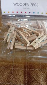 Craft Miniature Wooden Clothes Pegs