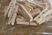 Craft Miniature Wooden Clothes Pegs
