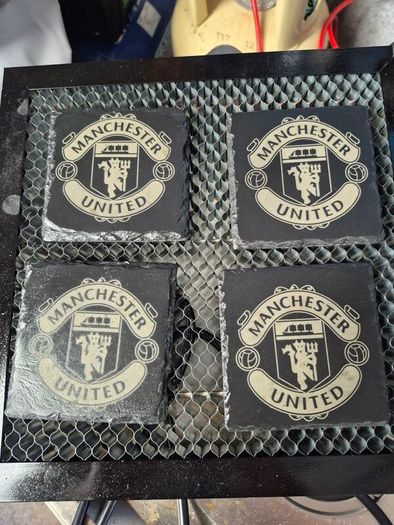 Man United Slate Coasters