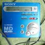 Sony MZ-R70 MiniDisc Walkman Digital Recording MD Player Recorder Working well Image 5