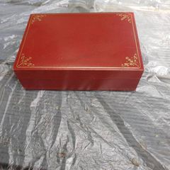 Vintage Wooden Card Box / Powers Irish Whiskey & Piatnik Twin Deck Set