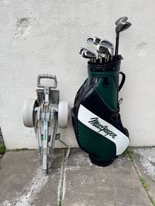 Golf Set Clubs Bag and Trolley