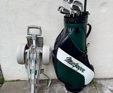 Golf Set Clubs Bag and Trolley