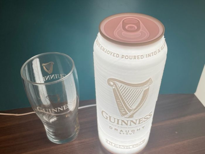 Guinness Can Desk Lamp