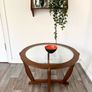 Vintage Retro Mid Century Teak and Beech Coffee Table Image 9