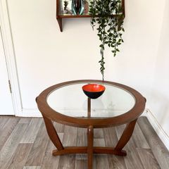 Vintage Retro Mid Century Teak and Beech Coffee Table