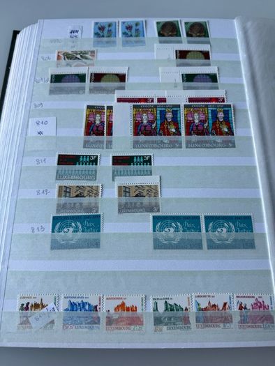 LUXEMBURG collection in 64 pages stamp album