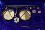 Vintage Portable Balance Brass Scale - Antique Presious Brass Balance Scale