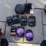 Girls skates, blades, pads and helmet Image 8