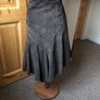 'JOHN ROCHA' Designer Skirt,Real Swede Leather Image 6