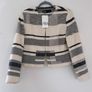 Zara Structured Striped Blazer BNWT Image 2