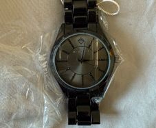 Brand new Timothy Stone watch, black, with box