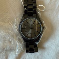 Brand new Timothy Stone watch, black, with box