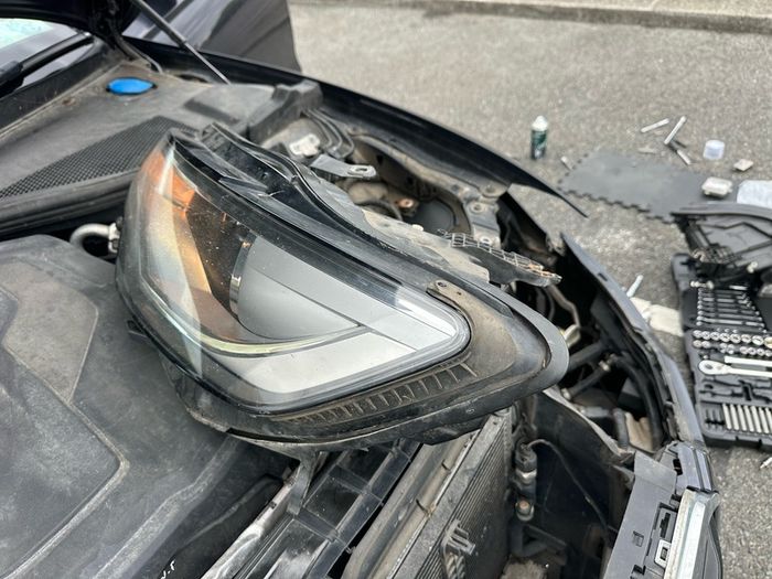 headlight a6 c7 Audi